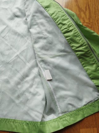 Cazadora ligera mujer verde