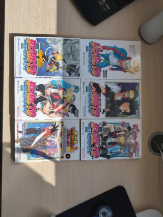 MANGAS DE BORUTO Y DRAGON BALL HEROES
