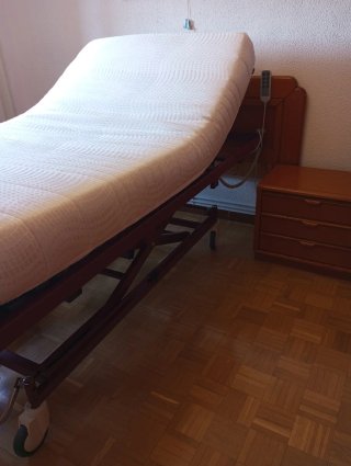 Cama articulada eléctrica