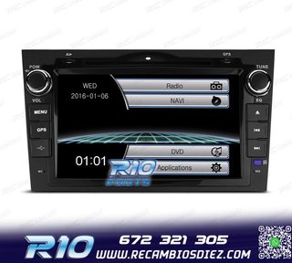RADIO NAVEGADOR 7" PARA HONDA CRV 07-11 USB GPS TACTIL HD