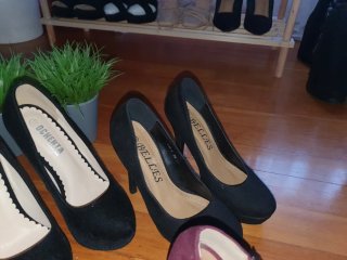 Lote de zapatos de tacón