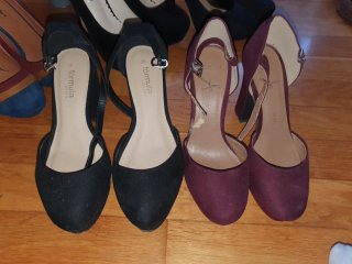 Lote de zapatos de tacón