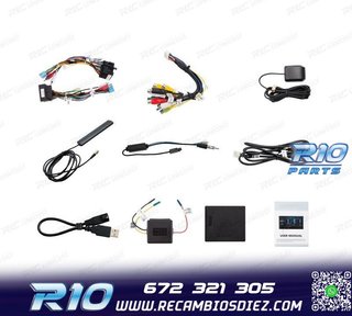 RADIO GPS ANDROID 13 PARA VOLKSWAGEN VW SEAT SKODA TOURAN 7"