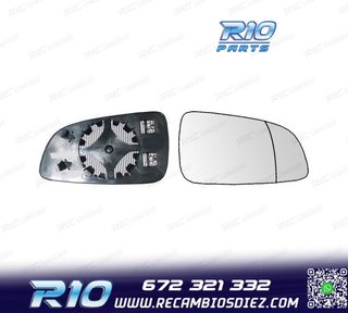 CRISTAL ESPEJO BASE DERECHO OPEL ASTRA H 04-08 TERMICO