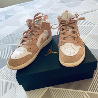 Zapatillas Nike Jordan Rosa Palo