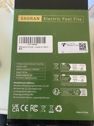 Lima Eléctrica Pies NUEVA 3 Rodillos