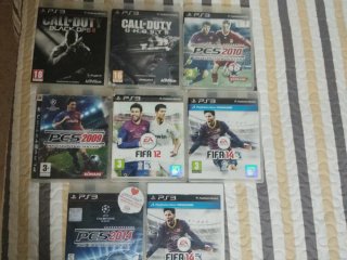 Lote Juegos PS3: FIFA, PES, Call of Duty