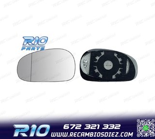 CRISTAL ESPEJO BASE IZQUIERDO SEAT LEON II 05-09 ASFERICO