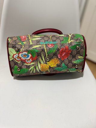 Borsa Gucci a stampa floreale