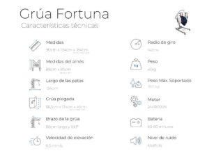 Grúa eléctrica personas mayores