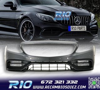 PARAGOLPES DELANTERO MERCEDES CLASE C W205 18-21 LOOK AMG C6