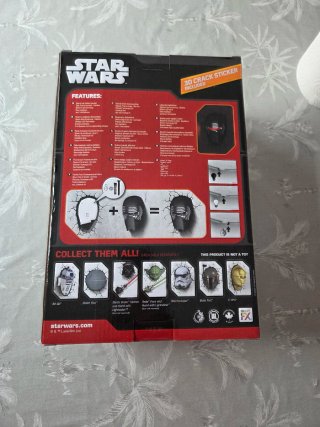Máscara Kylo Ren Star Wars con Luz LED