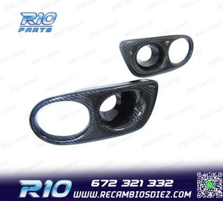SOPORTE ANTINIEBLAS EN CARBONO PARAGOLPES M3 BMW E46 98-06