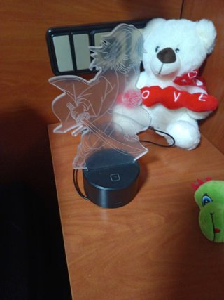 Lámpara LED figura anime