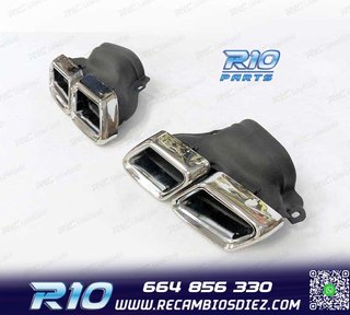 COLAS ESCAPE MERCEDES CLASE E W212 14-15 CROMO