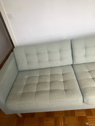 Sofá 3 plazas Landskrona Ikea verde/ URGE LA VENTA