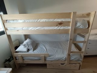 Litera infantil madera Lufe 90x190