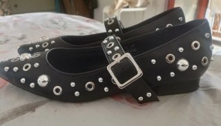 Bottega 22 ballerine borchiate tg 37