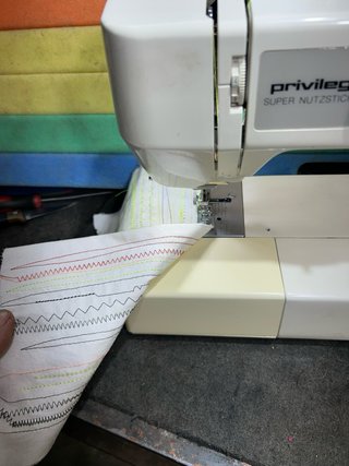 Máquina de coser Privileg Super Nutzstich