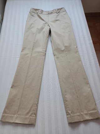 Traje chaqueta pantalón Mango Beige
