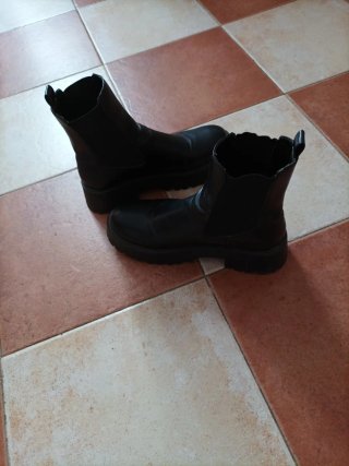 Botines negros mujer