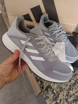 Zapatillas Adidas Duramo Gris Talla 45 1/3