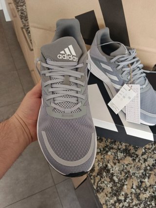 Zapatillas Adidas Duramo Gris Talla 45 1/3