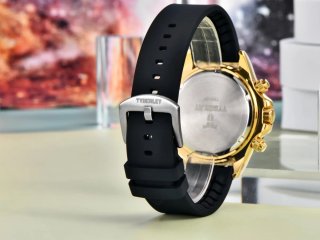 Reloj Tyberley Cronógrafo Dorado y Negro