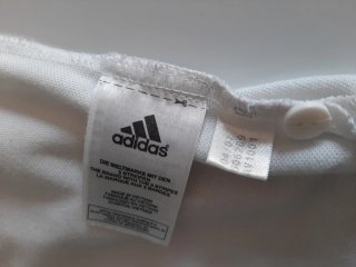 Adidas 2007 VfL Mark sport men polo, y2k