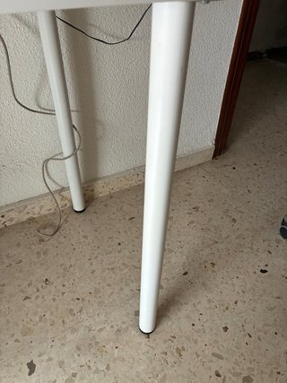Escritorio Blanco Ikea con Cajonera