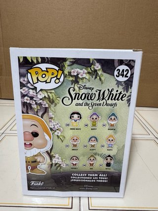 Funko Pop Sneezy Mocoso 342 Blancanieves Disney