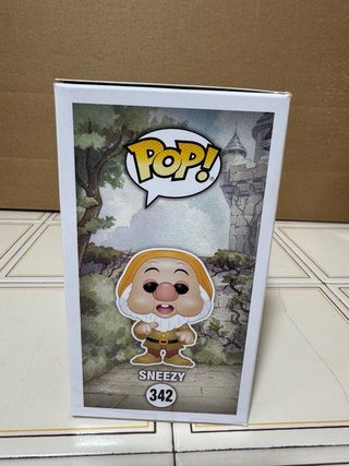 Funko Pop Sneezy Mocoso 342 Blancanieves Disney