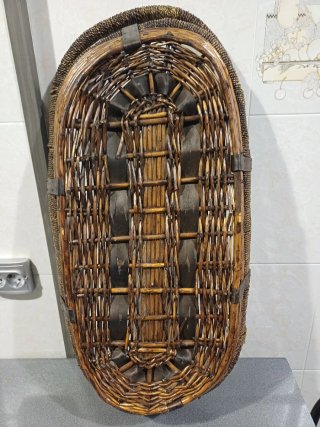 Cesta Mimbre Vintage Grande
