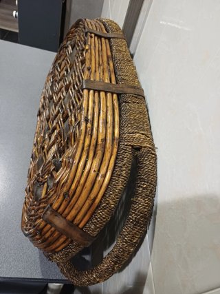 Cesta Mimbre Vintage Grande