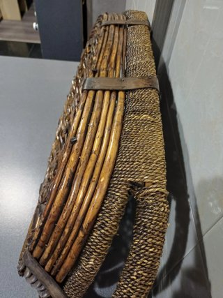 Cesta Mimbre Vintage Grande