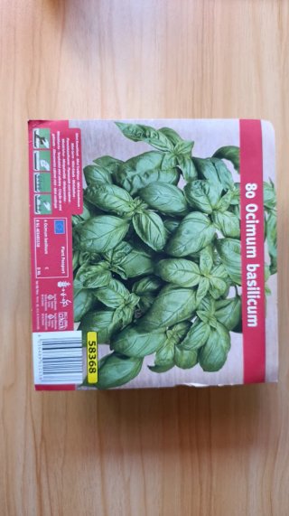 Kit cultivo de albahaca