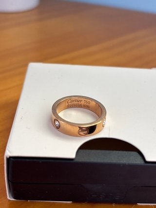 Anillo Cartier Oro Rosa