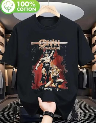 Camiseta Negra Conan el Bárbaro