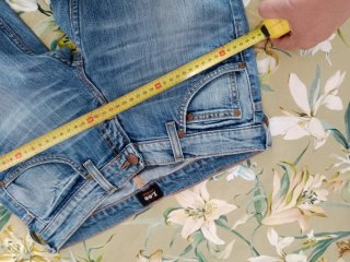 Pantalón corto vaquero Lee azul