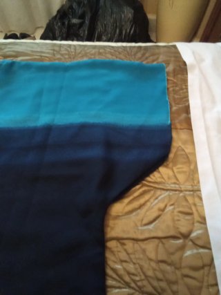 Túnica Talla Única Degradado Azul