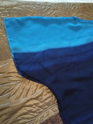 Túnica Talla Única Degradado Azul