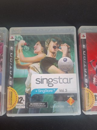 Lote 4 Giochi Singstar PS3
