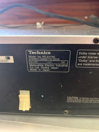 Equipo de Sonido Technics