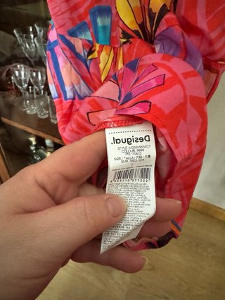 Vestido Desigual Multicolor con Etiqueta