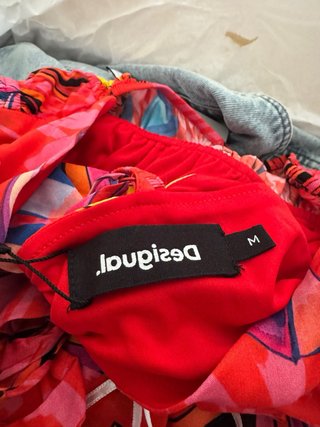 Vestido Desigual Multicolor con Etiqueta