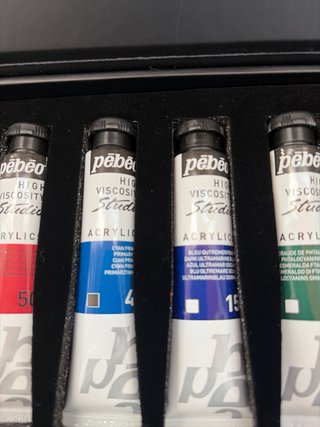 Estuche Pintura Acrílica Pébéo Studio