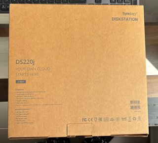 Synology DS220j NAS como nuevo