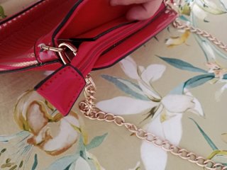 Bolso Bimba y Lola Rojo y Dorado Está como se vee