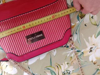 Bolso Bimba y Lola Rojo y Dorado Está como se vee