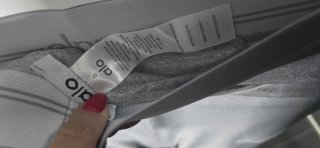 Alo Yoga Set Reggiseno Sportivo e Leggings Grigio